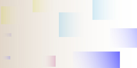 Fototapeta premium Abstract gradient color shapes futuristic banner. Glowing retro design vector background.