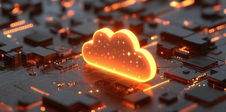 An environment featuring hybrid cloud networks and serverless technology, focusing on cloud computing, network security, and infrastructure management