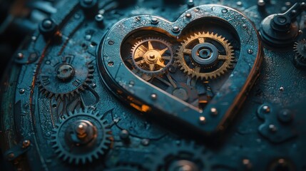 Heart-shaped gears
