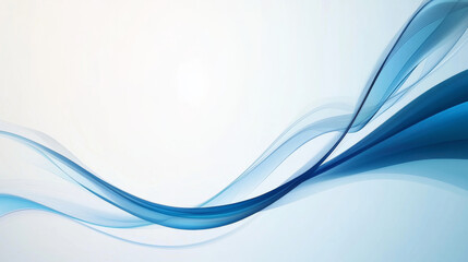 Vector business brochure, flyer template, blank with transparent strip, waves