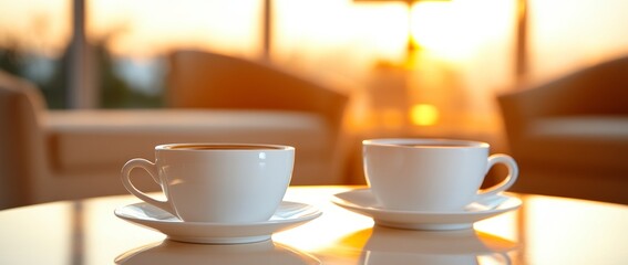 Coffee Break in a Modern Office Setting. Concept of a Coffee Pause, Modern Workplace, Increasing Productivity, Socializing, Break Room