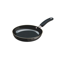 frying pan on a transparent background
