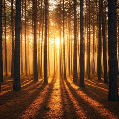 Obraz premium road in the forest