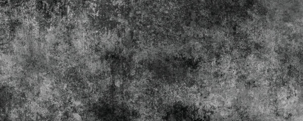 A Naturally Decayed and Darkened Concrete Wall with Faded and Distressed Details

