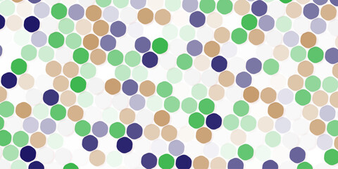 Retro geometric hexagon seamless pattern. Abstract colorful hexagon background vector design.