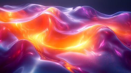 Obraz premium Abstract Colorful Organic Shapes