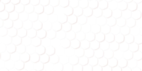 Abstract white hexagon background vector design. Retro geometric hexagon seamless pattern.