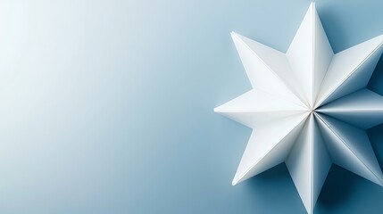 Abstract blue starburst design minimalist geometric background