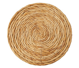 Natural Round Woven Placemats for Table Decoration - Craftsmanship of Handcrafted Straw Weaving for Eco-Friendly Dining and Home Décor