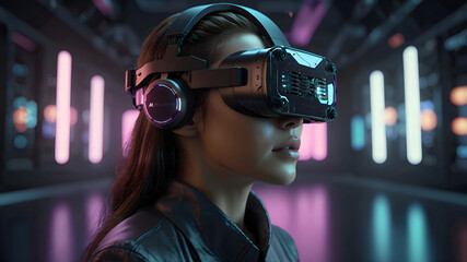 Modern Tech Studio A Woman at the Forefront of Virtual Reality Innovation