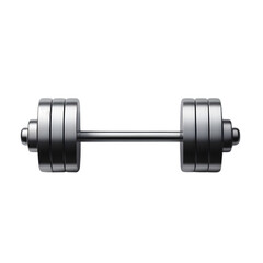 Fototapeta premium Heavy Metal Barbell – Weightlifting and Strength Training Icon