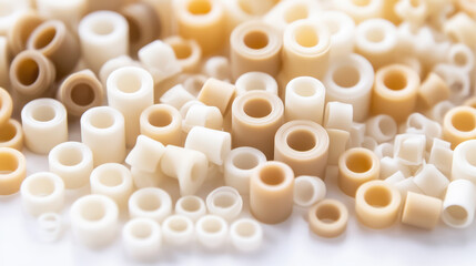 Plastic materials - Engineering Plastics (High-Performance Applications) - Polyetheretherketone (PEEK): High-performance and heat-resistant, used in aerospace and medical implants. seamless texture