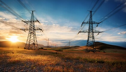 high voltage transmission line