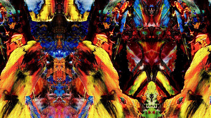 Abstract art background . Hand painting artwork on canvas .