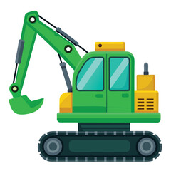 excavator vector