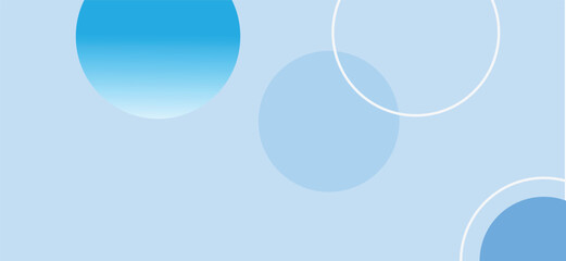 Abstract geometric background gradient soft light blue bokeh for Graphic Business background, hitech technology digital design illustration web template background backdrop desktop wallpaper bubbles.