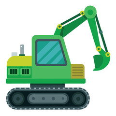 excavator vector