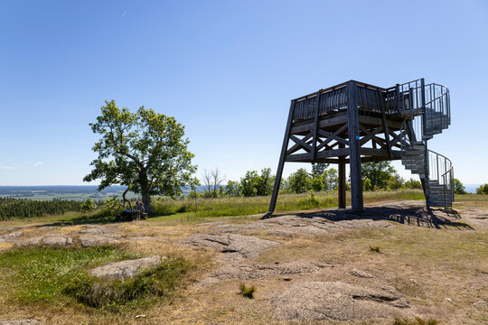 Aussicht Hj&auml;ssatorget - Omberg in Schweden 3
