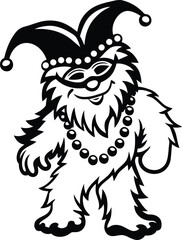 Cute and creative cartoon character animals silhouette vector art,  Cute and creative cartoon character animals  isolated line art vector illustration