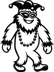 Cute and creative cartoon character animals silhouette vector art,  Cute and creative cartoon character animals  isolated line art vector illustration