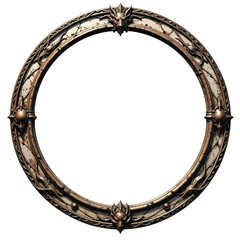 DND Circle Token Border Frame Fantasy RPG Gaming Graphics Design Unique Creative Decorative Element Customizable Art Asset for Tabletop Games Roleplaying Tokens Borders and Illustrations