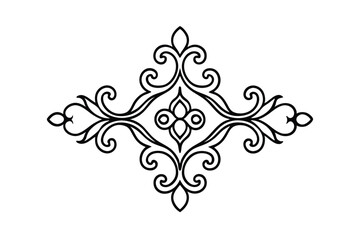 abstract floral ornament