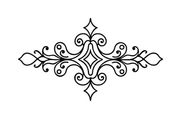 abstract floral design
