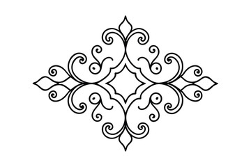 abstract floral design