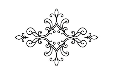 abstract floral design