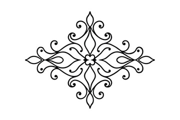 abstract floral ornament