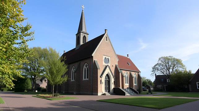 Johannes de Doper Church in Standdaarbuiten, The Netherlands
