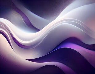 Obraz premium a blurry image of a white and purple wave
