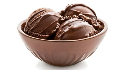 Delicious fragrant donuts isolated on white background
