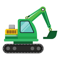 excavator vector