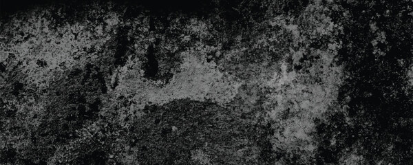 A Close-Up of a Scratched and Deeply Weathered Cement Wall with Dark Textures

