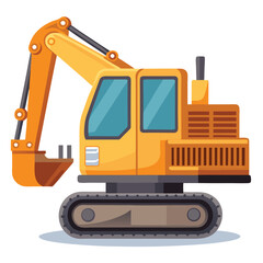 excavator vector