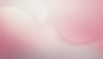 a pastel light dusty and soft pale shaded abstract background features a pink and white grainy texture with a grey hue the design includes a color gradient ombre blur and circular shapes with