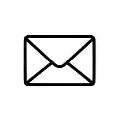 A simple and illustration of a sealed envelope symbolizing communication letters and messages Essential for email icons and notifications