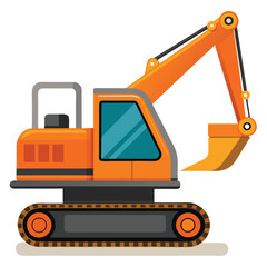 excavator vector