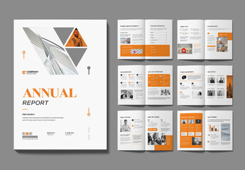 Annual Report Template Layout