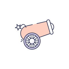 Cannon Icon vector