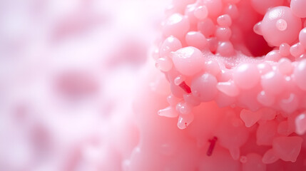 micrograph of human nasal polyp