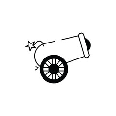 Cannon Icon vector