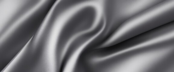 Obraz premium Gray color silk fabric Abstract background
