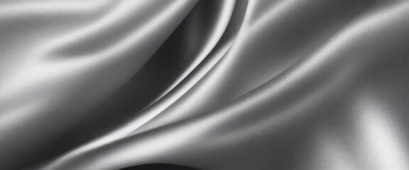 Obraz premium Gray color silk fabric Abstract background