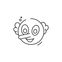 Liar Icon vector