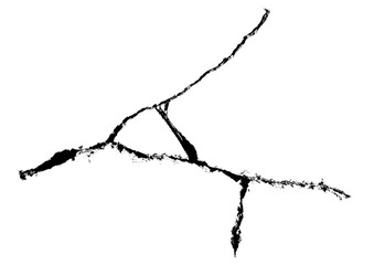 Cracks isolated transparent background png