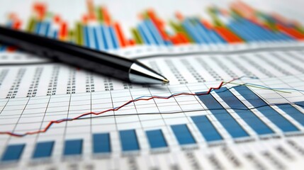 Obraz premium Professional finance meeting with an expert explaining financial trends reviewing stock market analysis and planning personalized financial goals