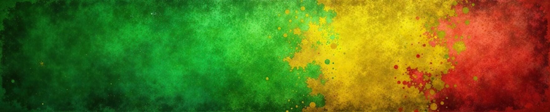 Grunge background with green, yellow, and red colors perfect for reggae themes,  abstract,  red