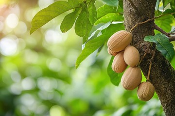 Close-up view of the tamarind flower.. Beautiful simple AI generated image